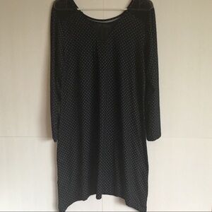 Body Touch Lounge Navy Polka Dot Sleep Dress